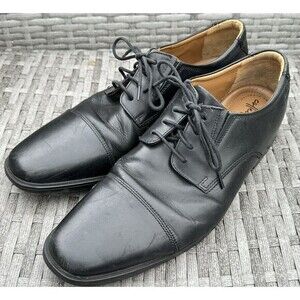 Clark’s Collection Men's Dress Shoes Black Size 10.5 M‎  Ultimate Comfort